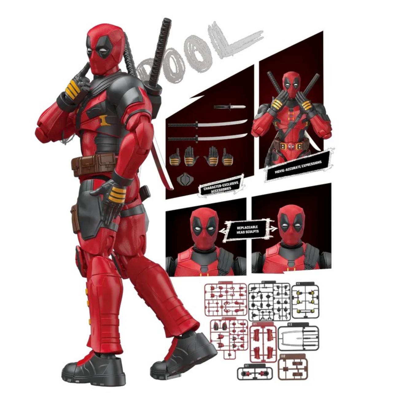 810181531589 BLOKEES Marvel Infinity SAGA 81116 Marvel Heroes Champion Class CC 04 Deadpool