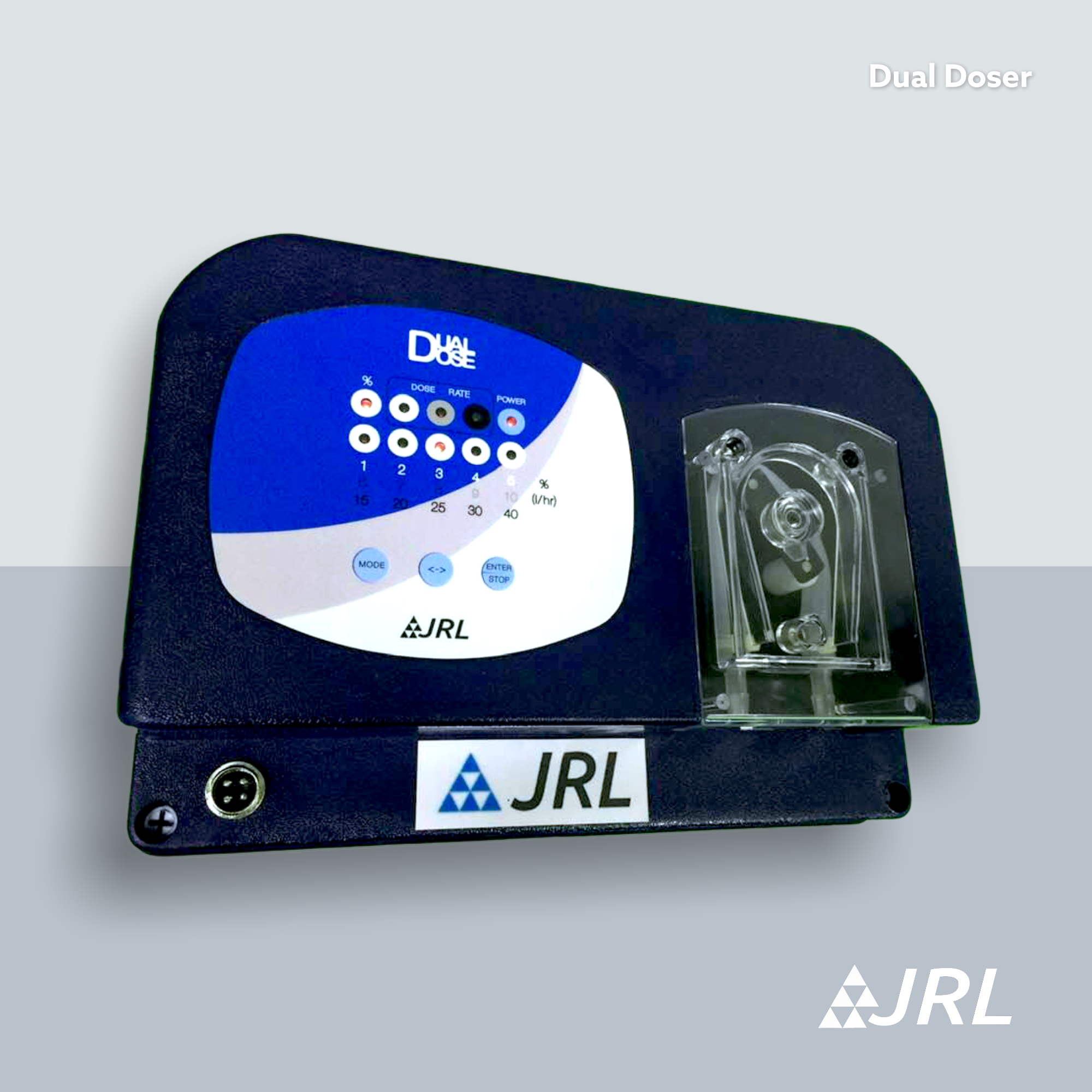 Medicator/Doser Brand JRL Model: DUAL DOSE ชุดจ่ายผสมยา ยี่ห้อ JRL รุ่น ดูอัลโดส