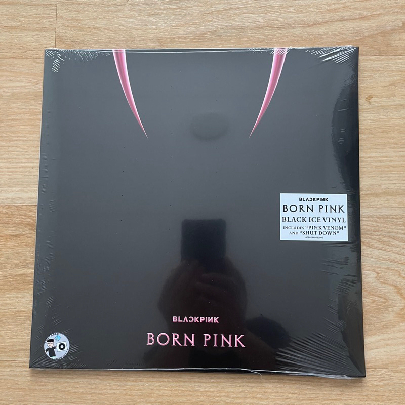 แผ่นเสียง BLACKPINK - Born Pink *limited Tranperent Black ice color Vinyl, LP, แผ่นเสียง มือหนึ่ง ซีล