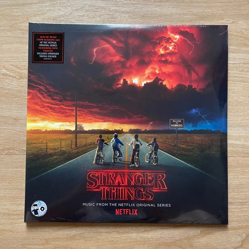 แผ่นเสียง– Stranger Things (Music From The Netflix Series),2 x Vinyl, LP, Album, Compilation แผ่นเสียงมือหนึ่ง