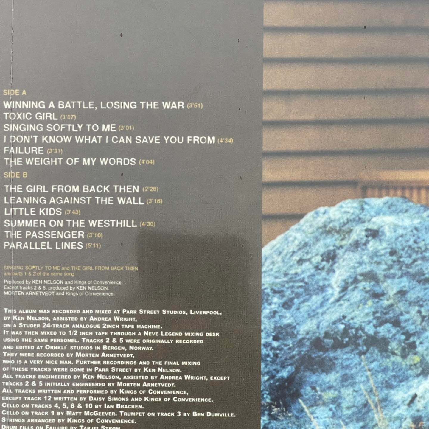 แผ่นเสียง Kings of Convenience– Quiet Is The New Loud แผ่นเสียงมือหนึ่ง ซีล