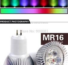 หลอดแอลอีดี MR16ขั้ว GU5.3 ขนาด 5 วัตต์ ต่อตรง 220v