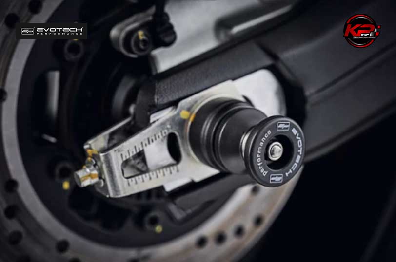 กันล้มหลัง แบบมีสปูน กันล้มหลังแบบยกสแตนด์ EVOTECH FOR DUCATI SCRAMBLER