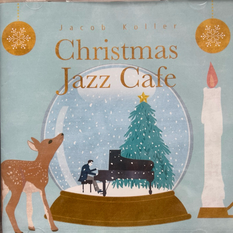 CD ซีดีเพลง Christmas jazz Cafe - Jacob Koller ,Cd มือหนึ่ง ซีล