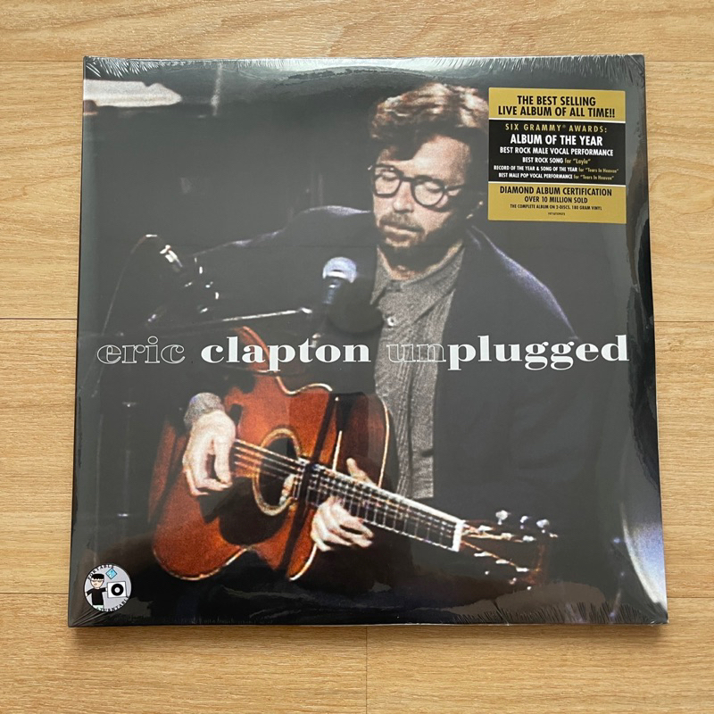 แผ่นเสียง Eric Clapton – Unplugged , 2 x Vinyl, LP, Album, Reissue, US มือหนึ่ง ซีล