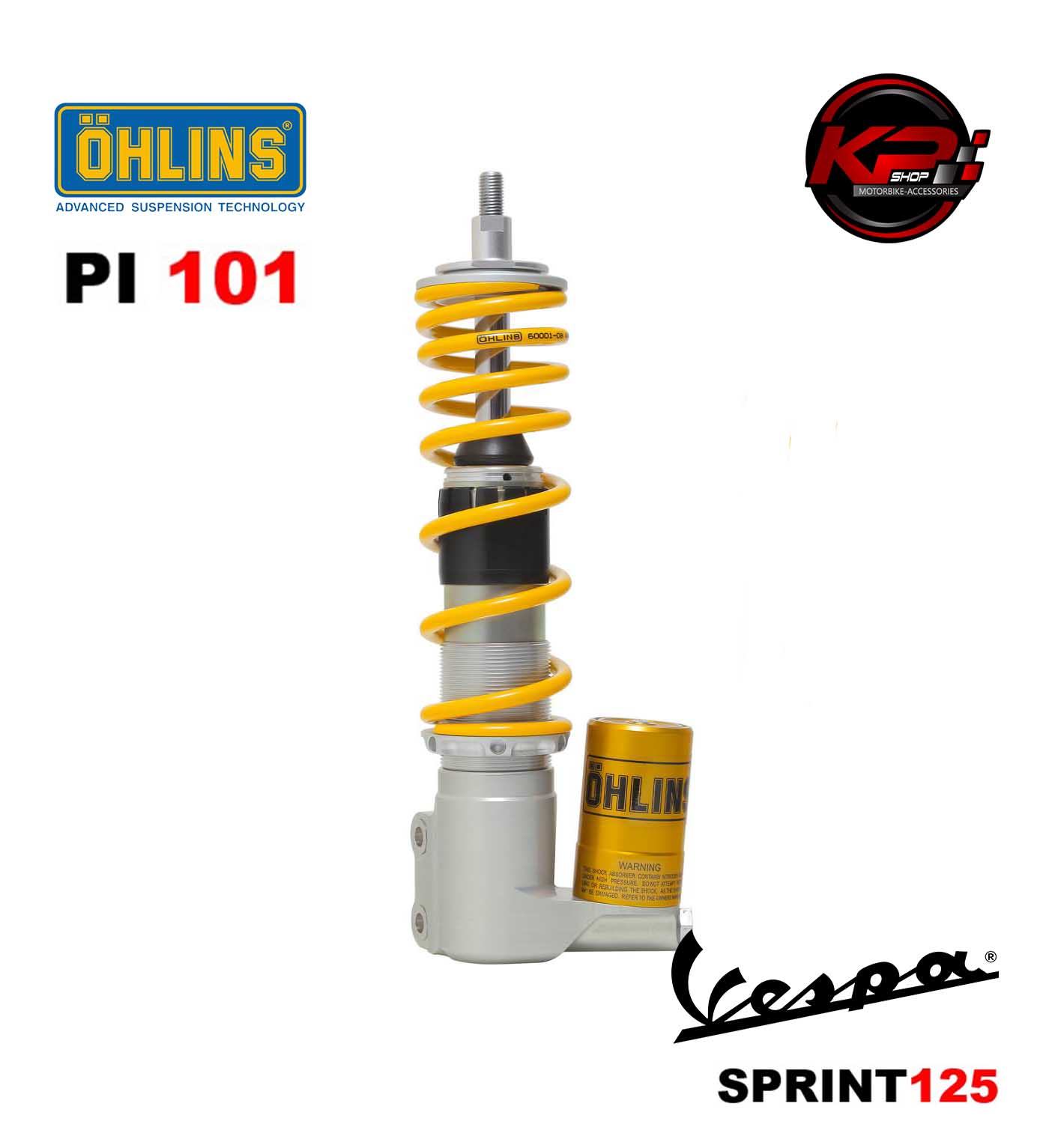 โช๊คหน้า OHLINS PI 101 FOR VESPA SPRINT 125