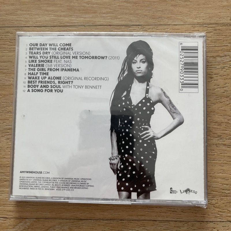 CD ซีดีเพลง Amy Winehouse – Lioness: Hidden Treasuresของแท้ ใหม่ ซีล