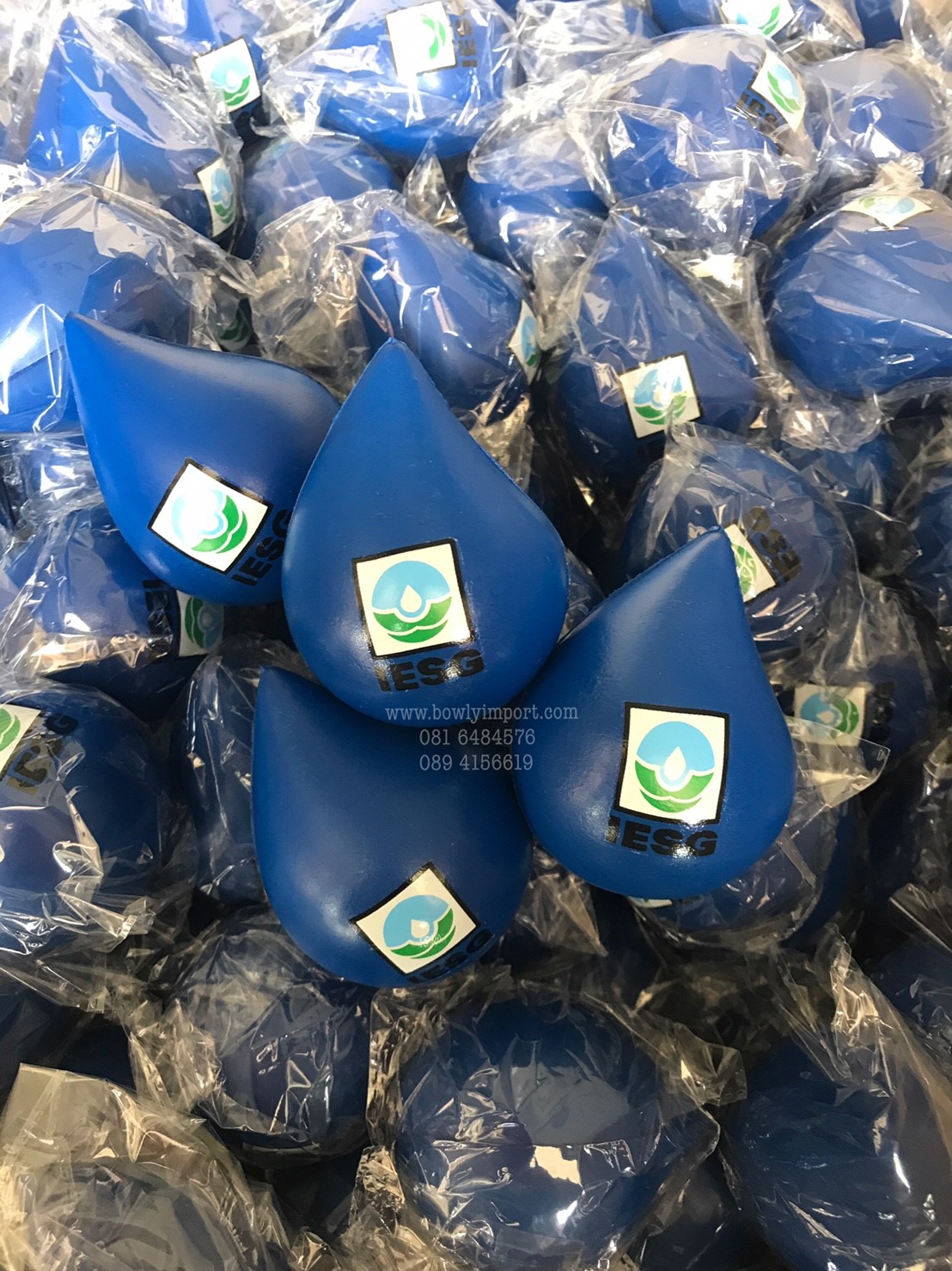 ผลิตลูกบอลบีบ บริหารมือ พร้อมโลโก้