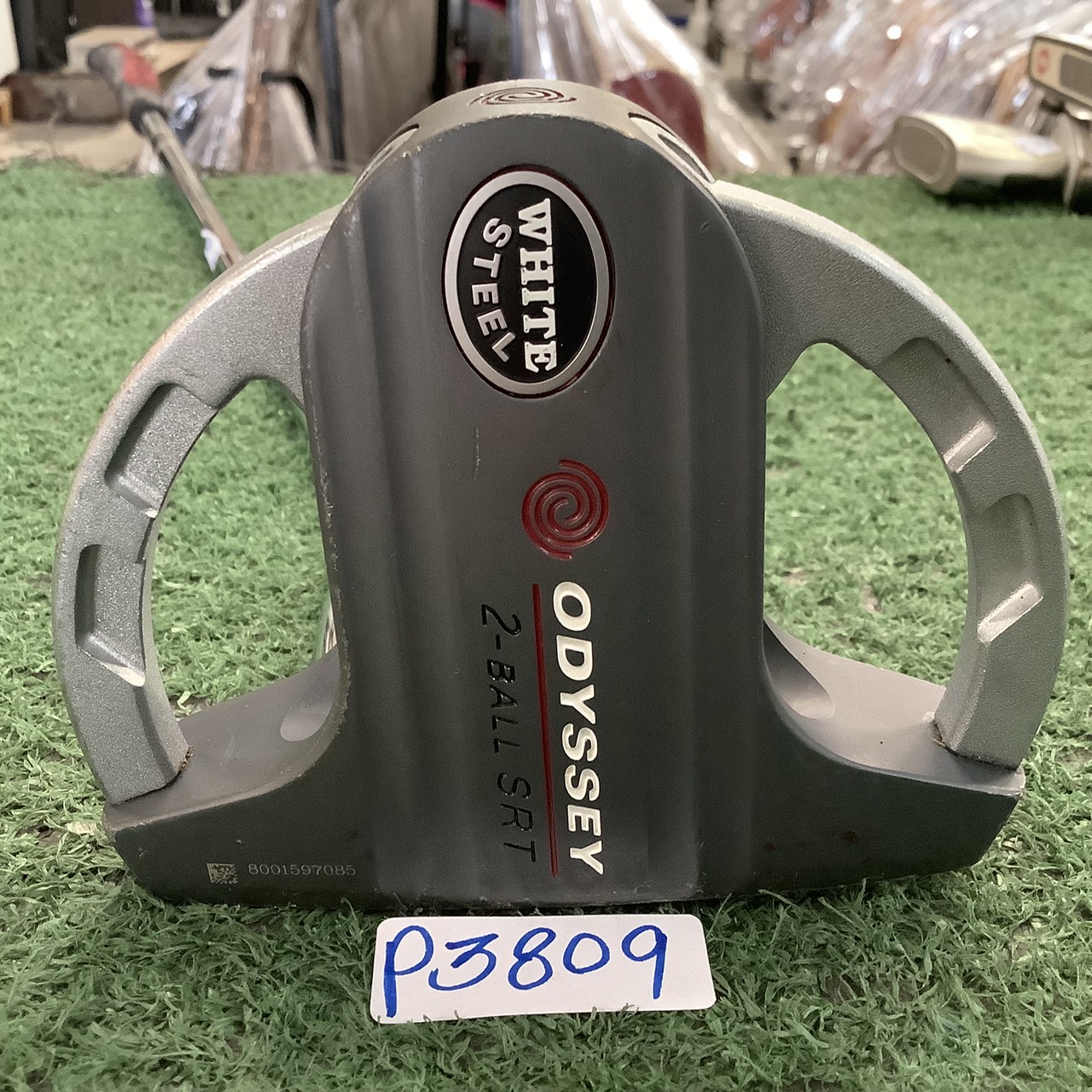 PUTTER ODYSSEY : WHITE STEEL 2-BALL SRT ก้านเหล็ก