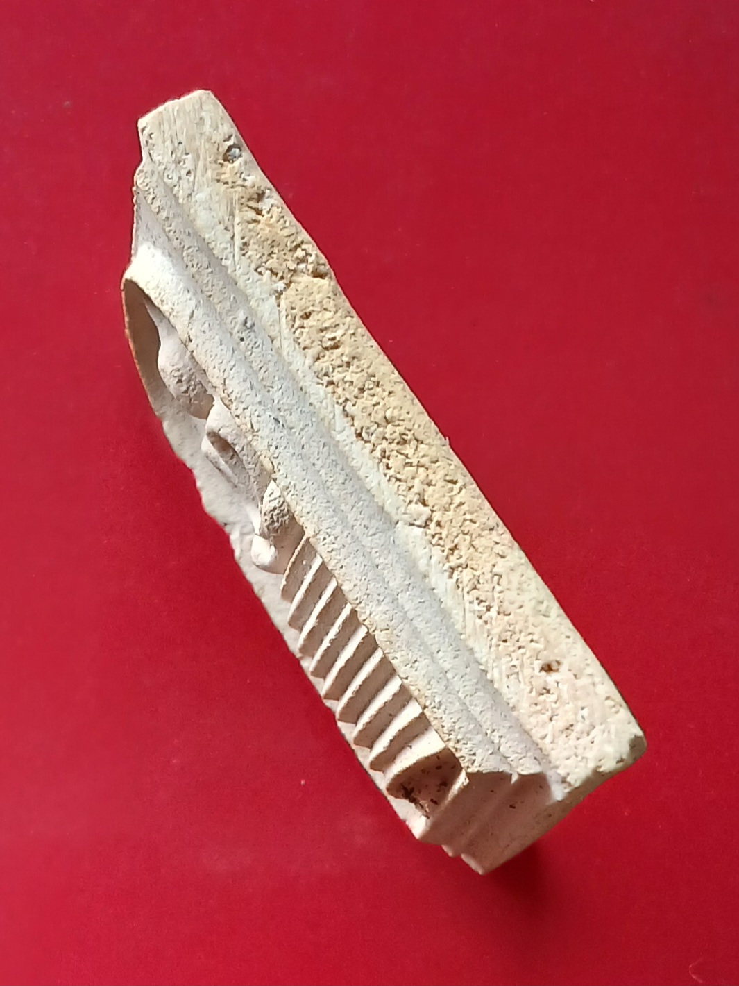 พระสมเด็จ 9 ชั้น หลวงปู่จันทร์ วัดศรีเทพ จ.นครพนม พิมพ์อกร่อง เนื้อขาวอมเหลือง s1