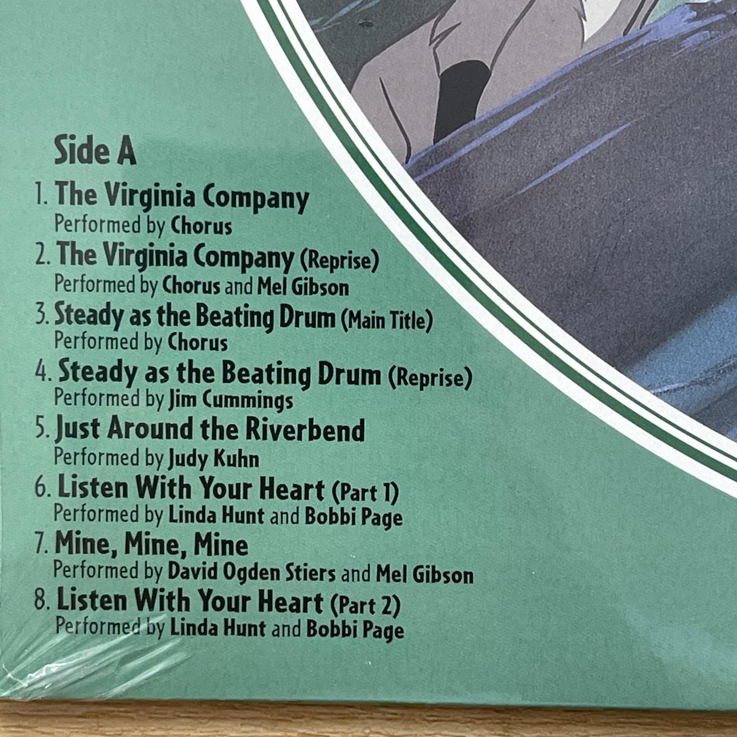 แผ่นเสียง Alan Menken - Songs From Pocahontas (Soundtrack) Picture Disc, LP, Album, Compilation, มือหนึ่ง ซีล