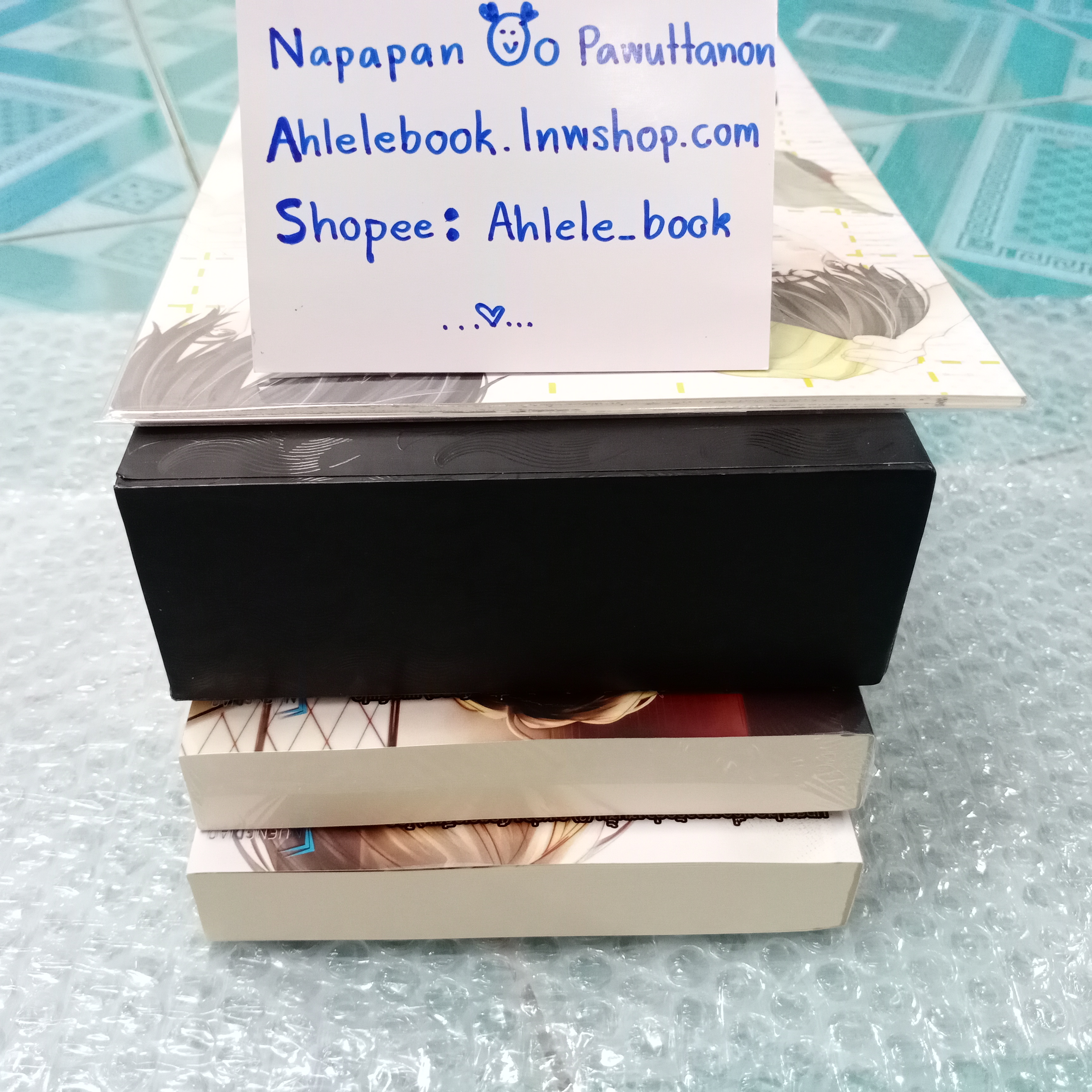 [นิยายวาย] Boxset จ้าวธารา หนังสือ 2 เล่มจบ + โดจิน seven days + สแตนดี้ 3 ลาย + ที่คั่นไดคัท