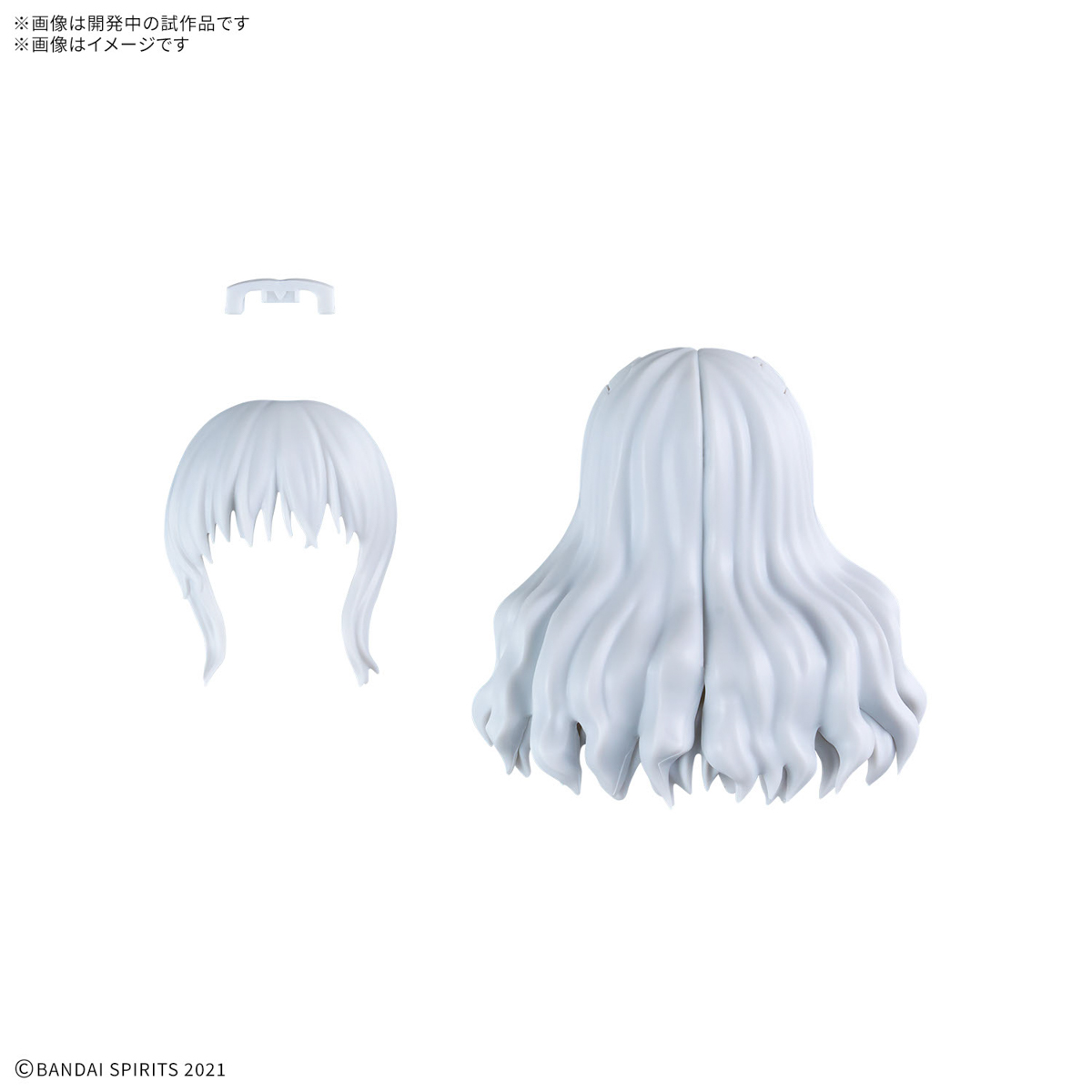 1067690 BANDAI SPIRITS 30MS OPTION HAIR STYLE PARTS VOL.11 ALL 4 TYPES ได้ครบ 4 แบบ