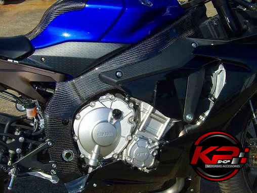 ครอบเฟรมคาร์บอน CLEVER WOLF FOR YAMAHA R1/R1M