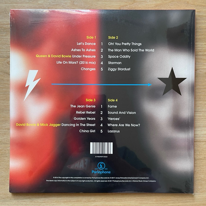 แผ่นเสียง David Bowie – Legacy **2 x Vinyl, LP, Compilation,180 Gram มือหนึ่ง ซีล