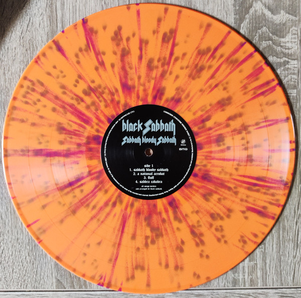 แผ่นเสียง Black Sabbath – Sabbath Bloody Sabbath **Limited Edition, Orange With Purple Splatter แผ่นเสียงมือหนึ่ง ซีล