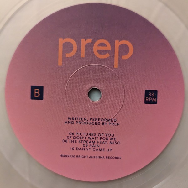 แผ่นเสียง Prep- Prep , Vinyl, LP, Album,** Limited Edition, Reissue, Clear, 180g มือหนึ่ง ซีล