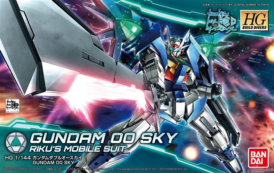 1059567 HGBD 1/144 GUNDAM OO SKY