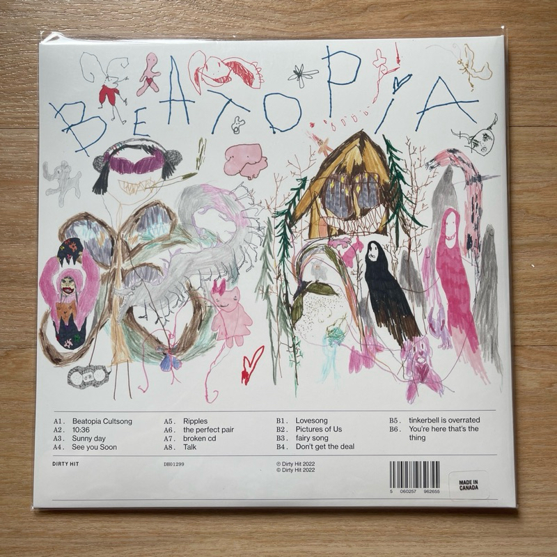 แผ่นเสียง Beabadoobee - Beatopia Vinyl, LP, Album, Clear [Coke Bottle] , Canada ,มือหนึ่ง