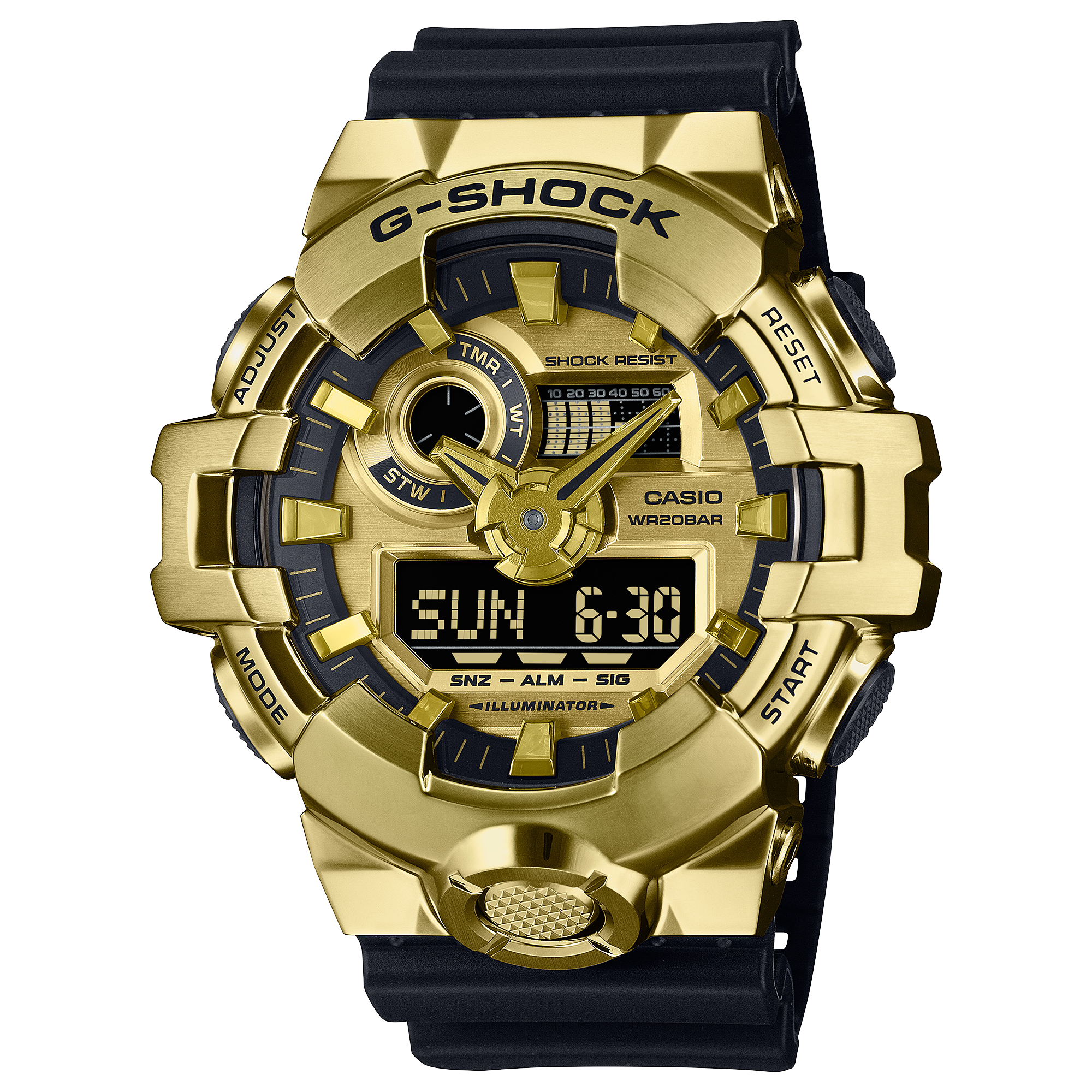 GM-700G-9A | G-STEEL | ซีรีส์ 700 | G-SHOCK | นาฬิกา | CASIO