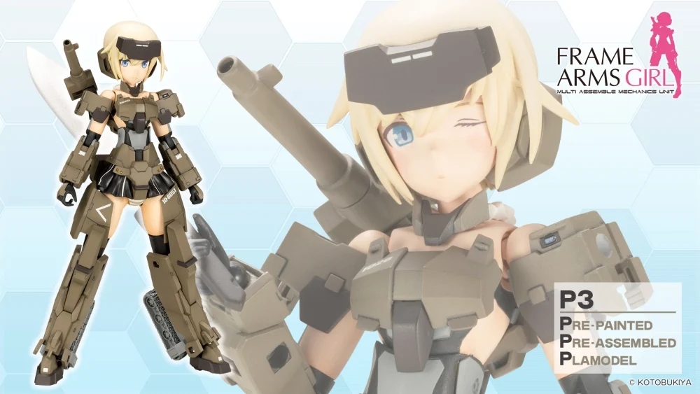 Preorder KOTOBUKIYA FRAME ARMS GIRL P3 GOURAI มัดจำ 500 บาท
