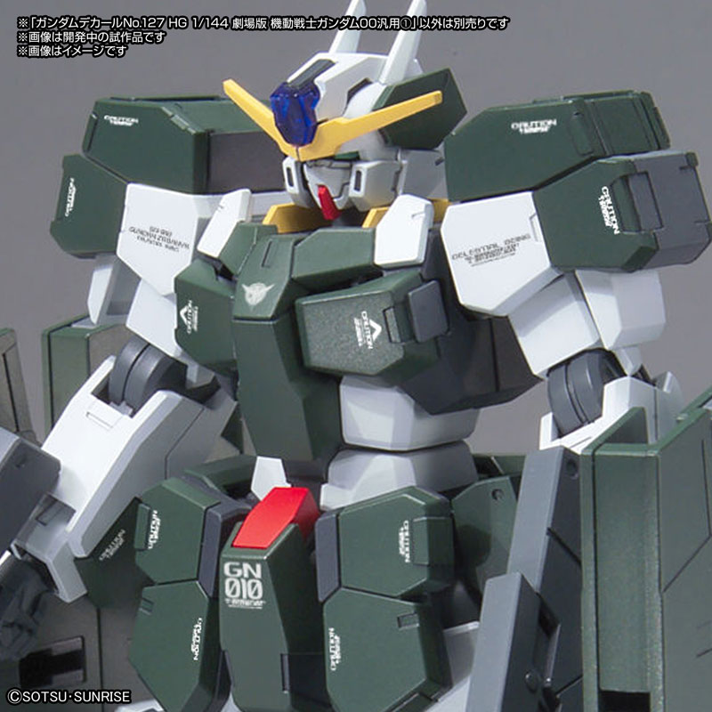 1062160 GUNDAM DECAL NO. 127 MOBILE SUIT GUNDAM 00 the Movie MULTIUSE 1