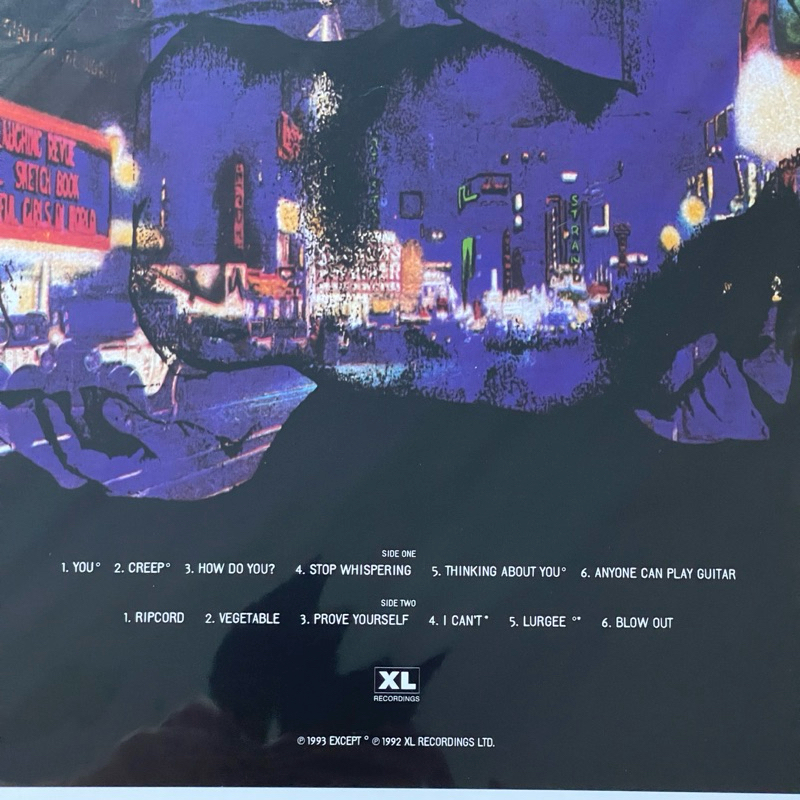 แผ่นเสียง Radiohead - Pablo Honey , Vinyl, LP, Album, Reissue, Japan version มือหนึ่ง ซีล