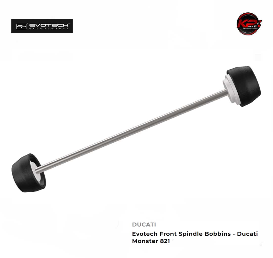 กันล้มหน้า Evotech Front Spindle Bobbins - Ducati Monster 821/1200