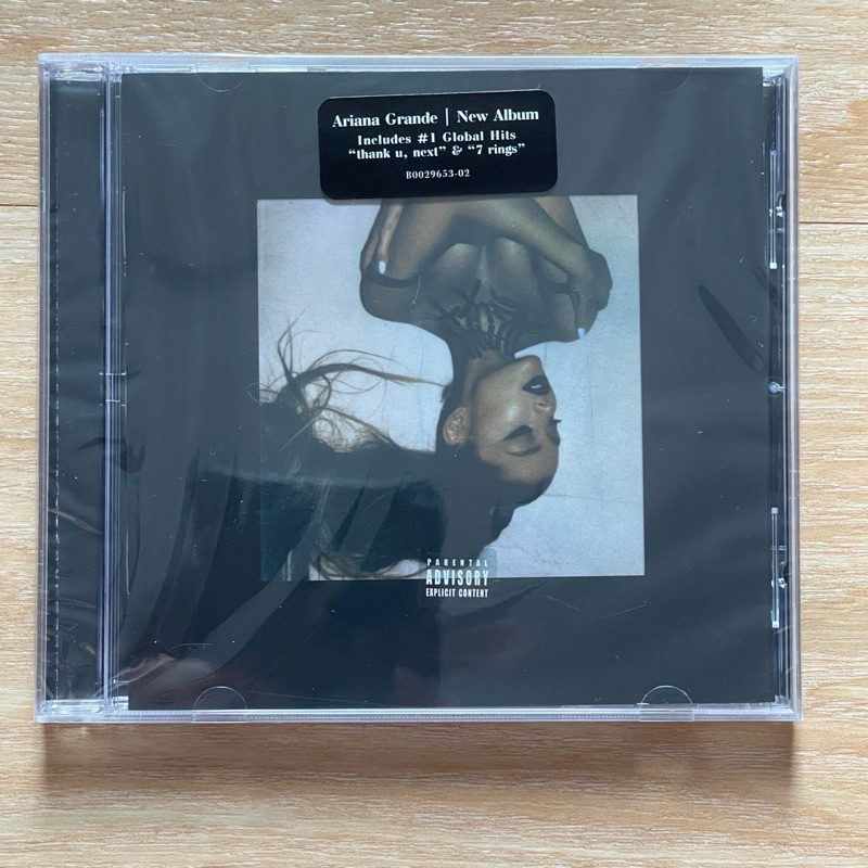 CD ซีดีเพลง Ariana Grande - Thank U, Next ,CD, Album, Explicit มือหนึ่ง ซีล