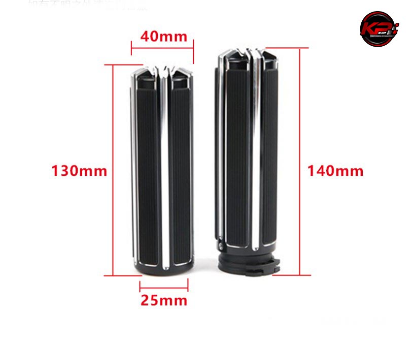 ปลอกแฮนด์แต่ง ขนาด 25 mm CNC สำหรับแนว ช็อปเปอร์ คัสตอม คลาสสิค