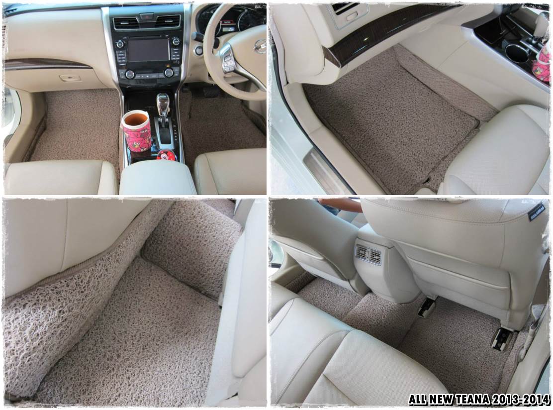 พรมปูพื้นเข้ารูป 100% ไวนิล สำหรับรถ รุ่น NISSAN ALL NEW TEANA 2013-2014 (L33)