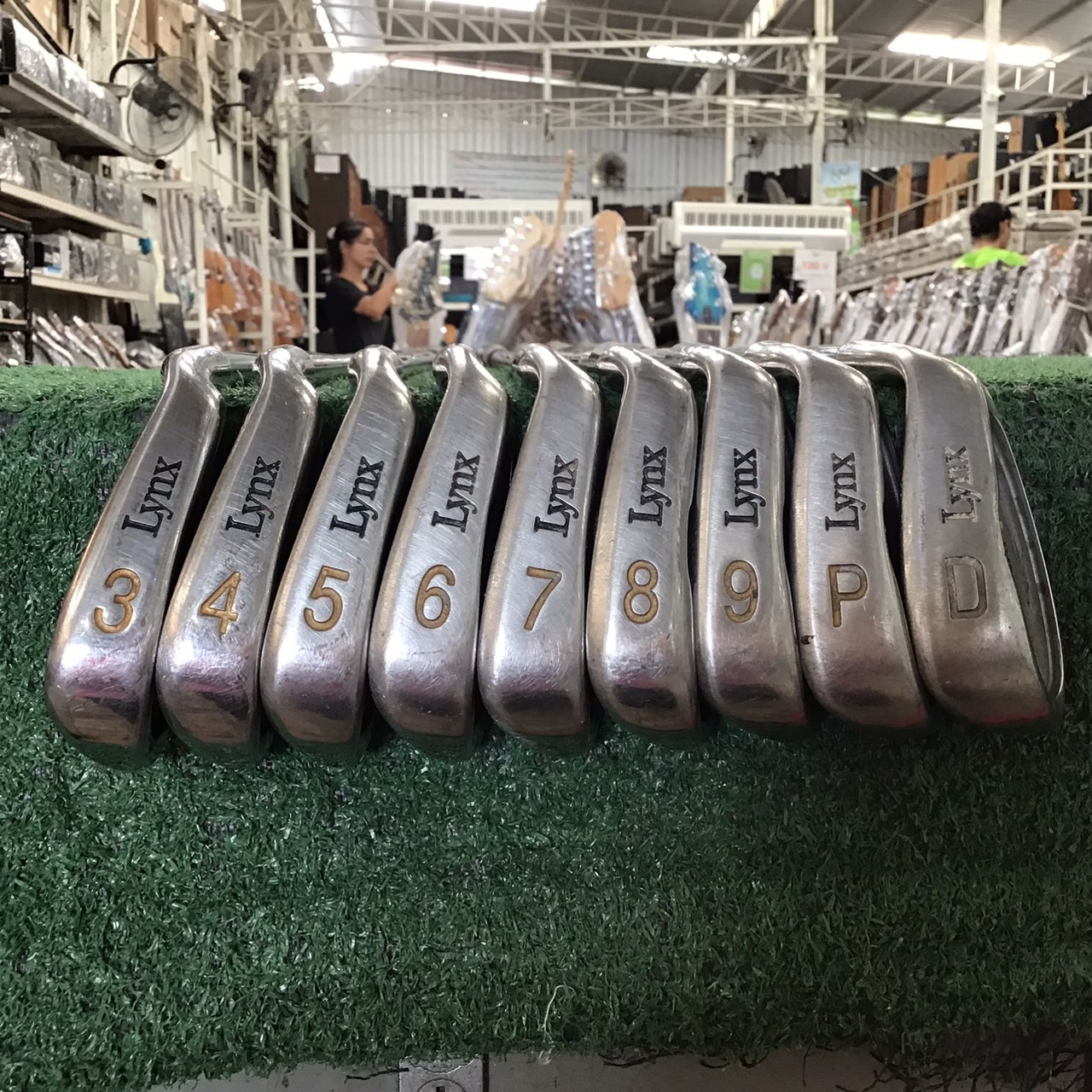 ไม้กอล์ฟ Lynx : BLACK CAT J / FLARE ก้านกราไฟร์