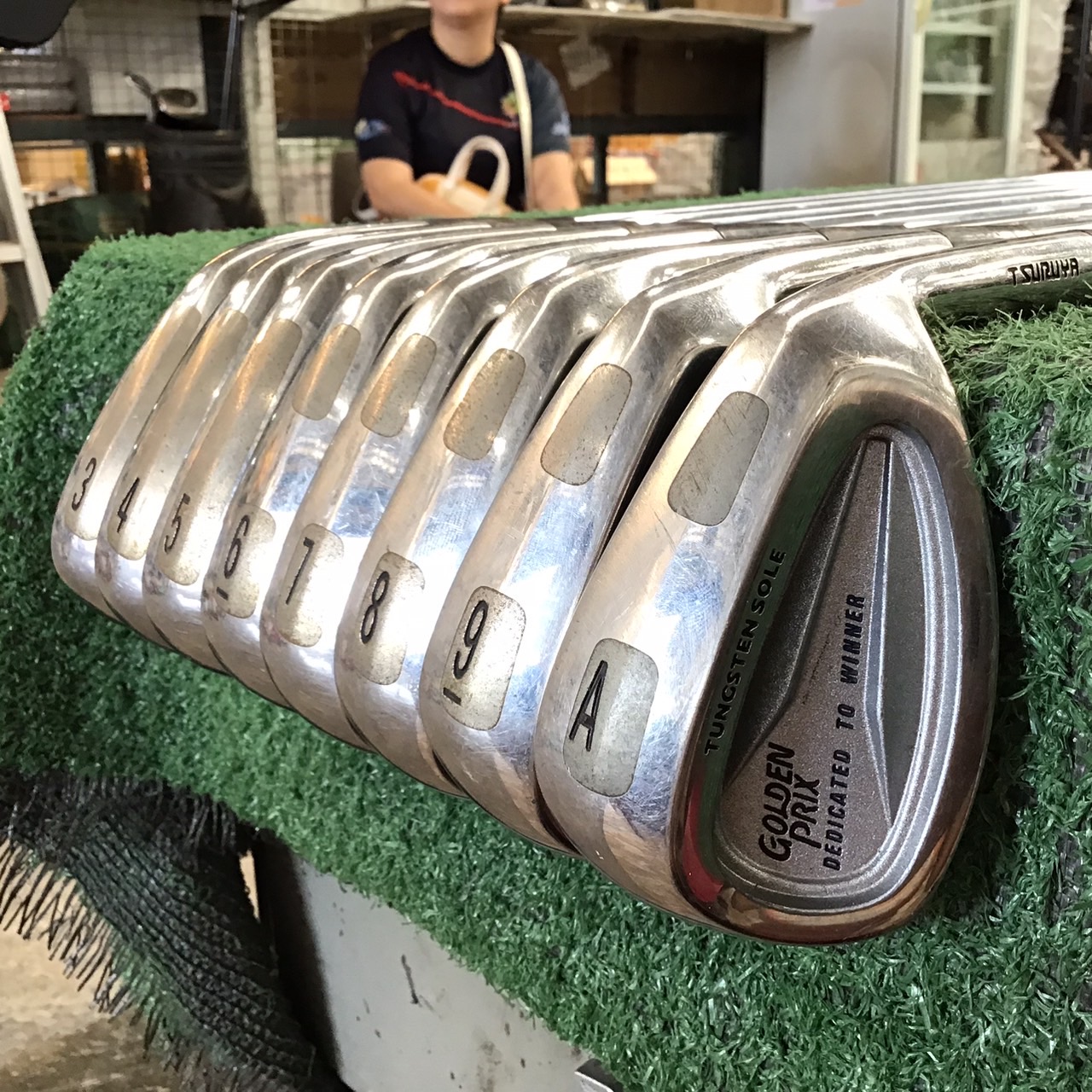 ไม้กอล์ฟ TSURUYA : GOLDEN PRIX ก้านเหล็ก