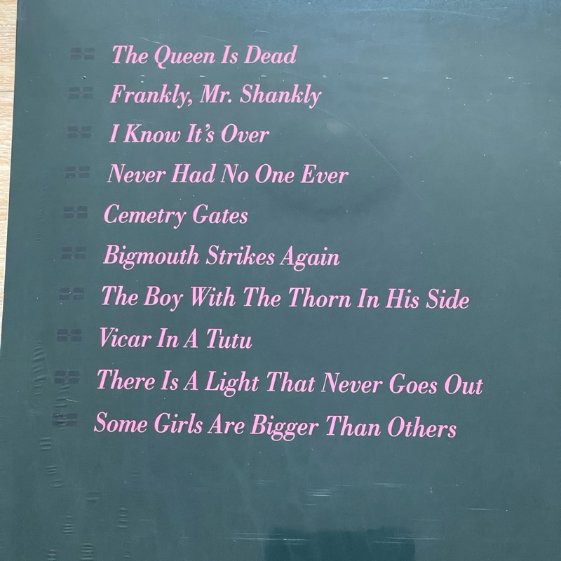 แผ่นเสียง The Smiths : The Queen Is Dead ,Vinyl, LP, Album, Reissue, Gatefold, มือหนึ่ง ซีล
