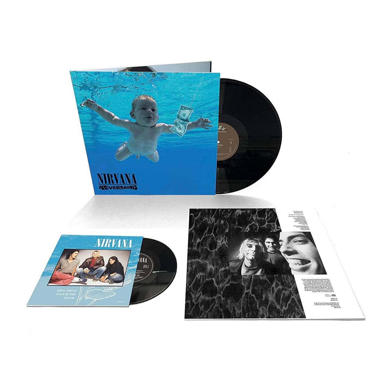 แผ่นเสียง Nirvana – Nevermind ** Limited Edition, (30th Anniversary)+ Vinyl, 7", 45 RPM แผ่นเสียงมือหนึ่ง ซีล