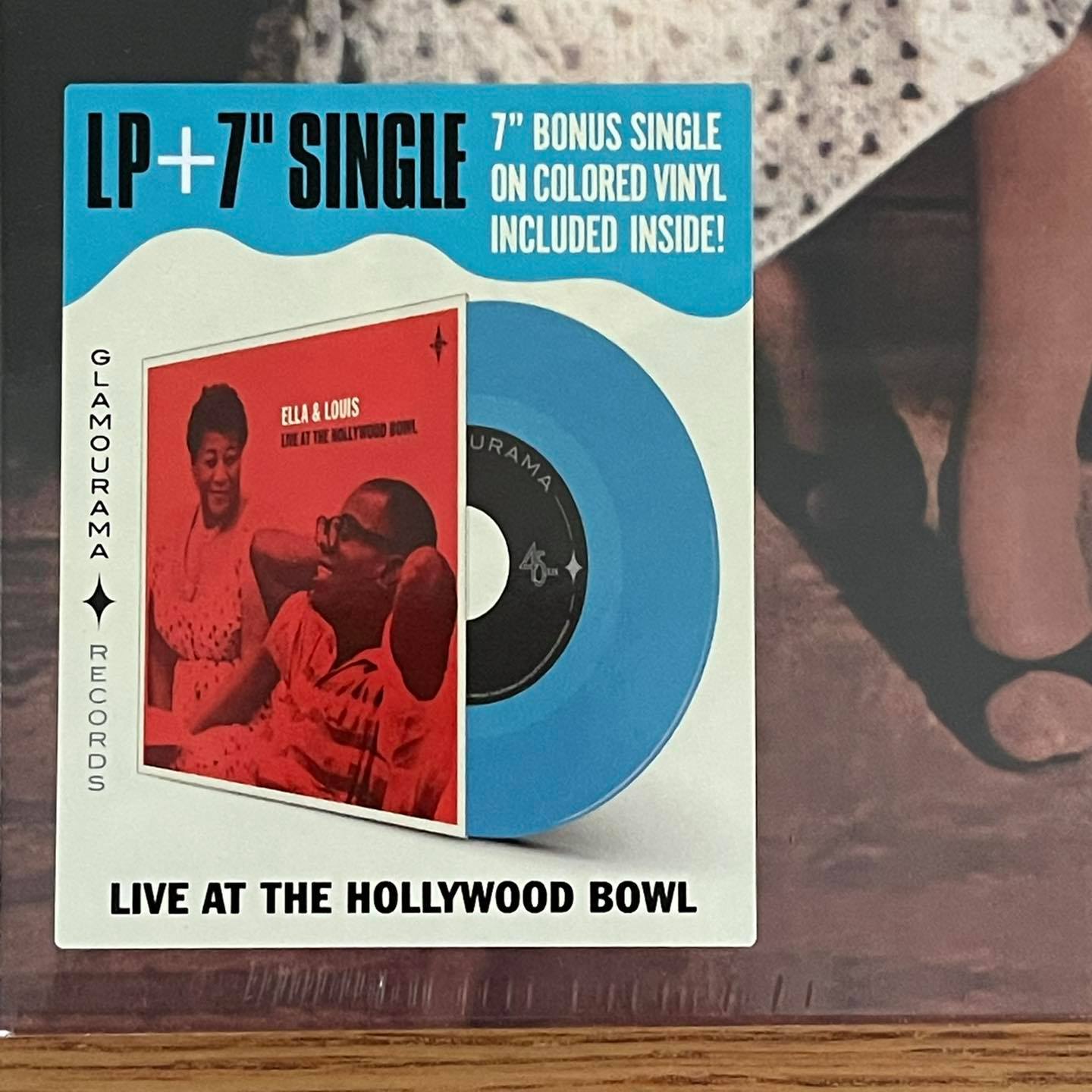 แผ่นเสียง Ella Fitzgerald & Louis Armstrong – Ella & Louis **LP + 7นิ้ว bonus single