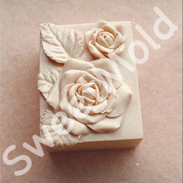 แม่พิมพ์ รูป กุหลาบ 1 ช่อง 100 g- 00196