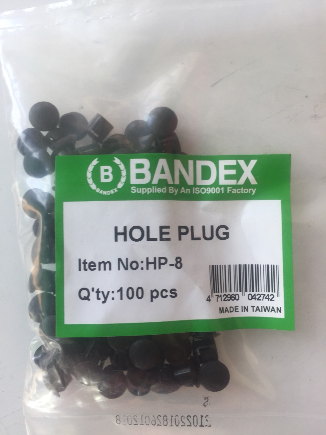 Hole Plugs HP-08 BANDEX