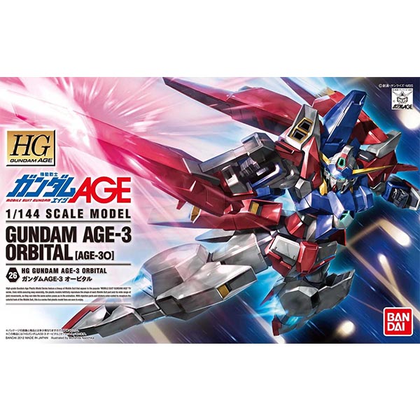1062830 BANDAI SPIRITS GUNDAM AGE HG 1/144 GUNDAM AGE-3 ORBITAL