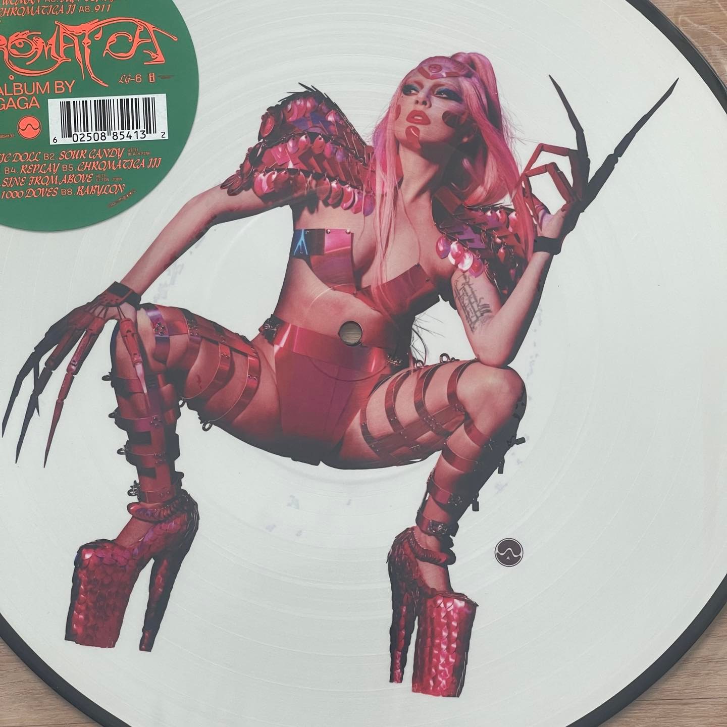 แผ่นเสียง Lady Gaga– Chromatica . **Limited Edition, Picture Disc,Vinyl, LP, Album,แผ่นเสียง มือหนึ่ง