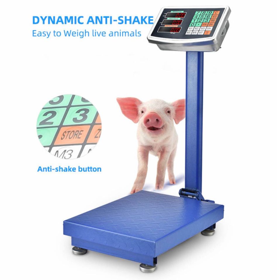 เครื่องชั่งดิจิตอลแบบตั้งพื้น150 Kg / 0.050 Kg