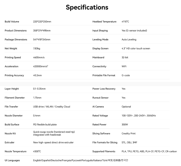 3D Printer Creality Ender 3 V3 ใหม่ by In2real3d ( Ender3V3 )
