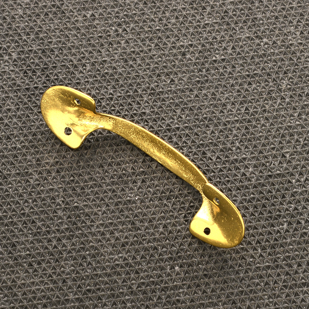 BH-01-02 มือจับหน้าต่าง ประตู ทองเหลืองแท้ Real Brass Door-Window Handle ยาว 4.5-6 นิ้ว 1 อัน(1 Pcs) 2 350 กรัม Gold ดูจากรุป