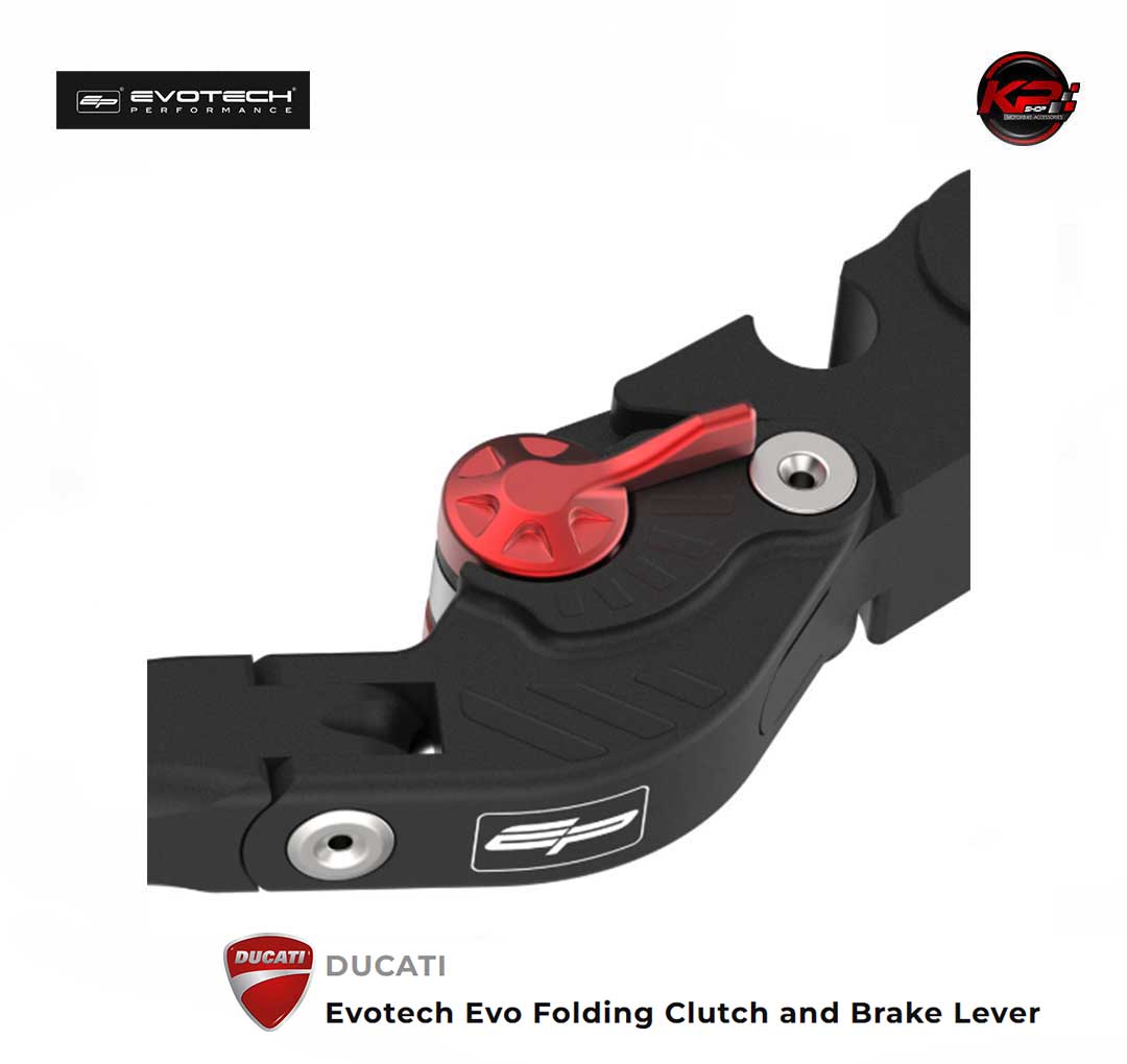 มือเบรค มือครัช Evotech Evo Folding Clutch and Brake Lever Set FOR DUCATI