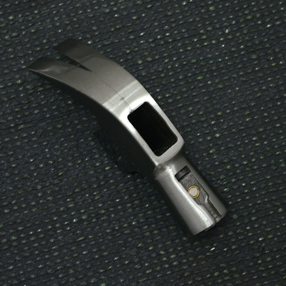 NH-01 STARNIC หัวค้อนหงอนแม่เหล็ก ขนาด 29 mm รุ่นหัวใหญ่ ค้อนตอกตะปู เฉพาะหัวค้อนไม่มีด้าม 1 590 กรัม เงิน 6 นิ้ว