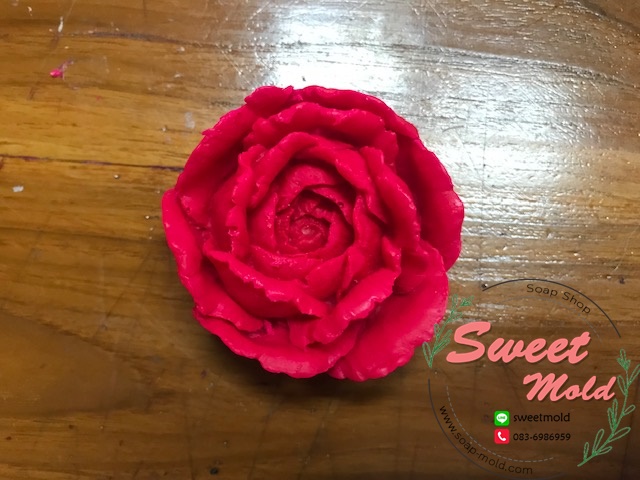 แม่พิมพ์กุหลาบ 70กรัม :006372