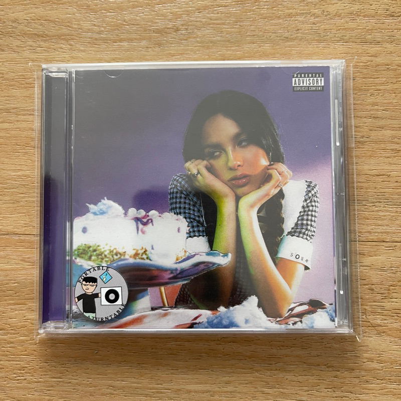 แผ่น CD Olivia Rodrigo - Sour ,CD, Album, Limited Edition, Stereo, Alternative Cover มือหนึ่ง ซีลเปิด