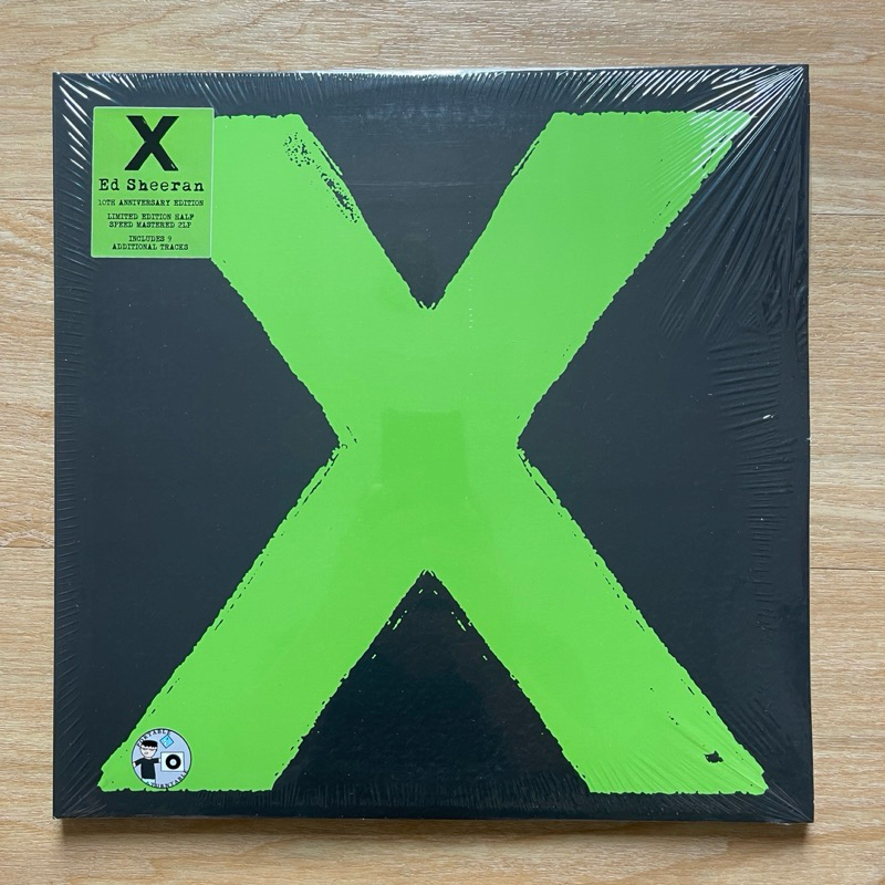 แผ่นเสียง Ed Sheeran - X (10th Anniversary Edition) ,2 x Black Vinyl, 12", 33 ⅓ RPM, Album มือหนึ่ง ซีล