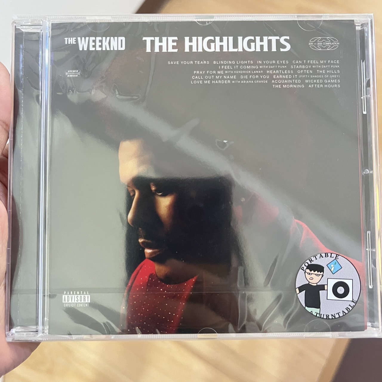 CD ซีดีเพลง The Weeknd – The Highlights , CD, Compilation แผ่นแท้ มือหนึ่ง ซีล