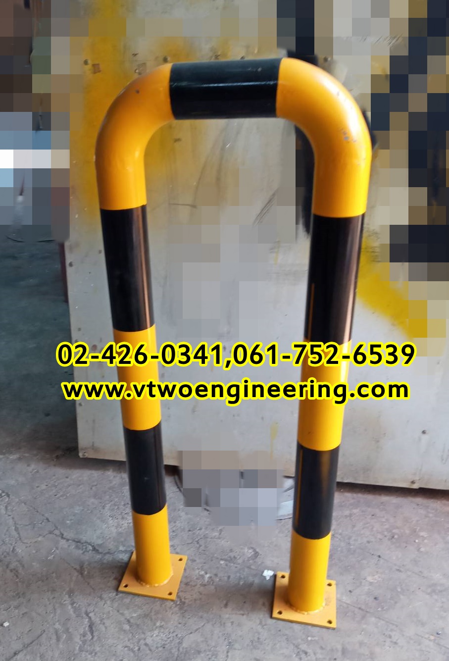 ราวเหล็กกันชน / crash protection barriers No.12